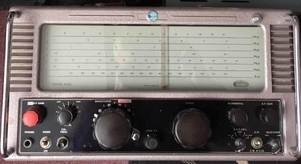 Eddystone 910/1 communications receiver