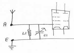 Aerial tuning circuit 