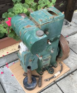 Lister type D stationary engine