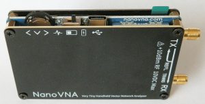 NanoVNA H very tiny antenna analyser - back