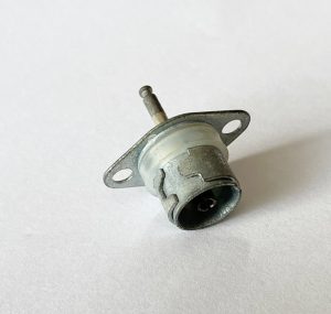 Chassis mount coax socket