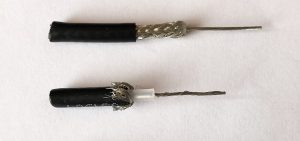 Coax stripping examples