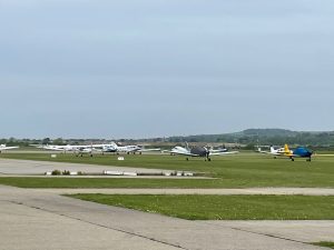 A view of Shoreham Airport