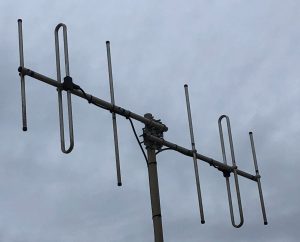 3 element Yagi aerials back to back