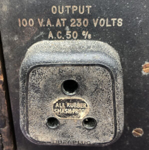 input and output sockets