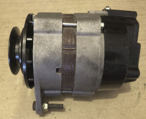 alternator with V belt pulley
