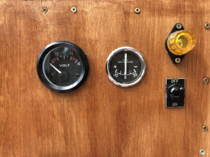 Generator control panel