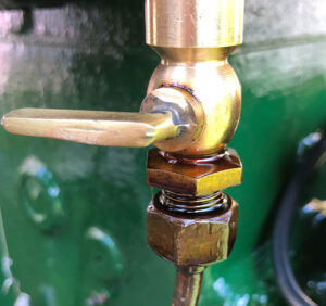 Lister leaking petrol tap