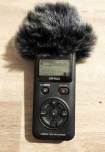 Tascam DR-05X recorder