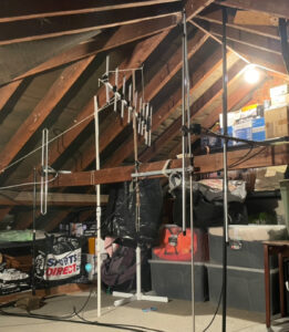 VHF UHF attic antennas loft aerials radio ham amateur
