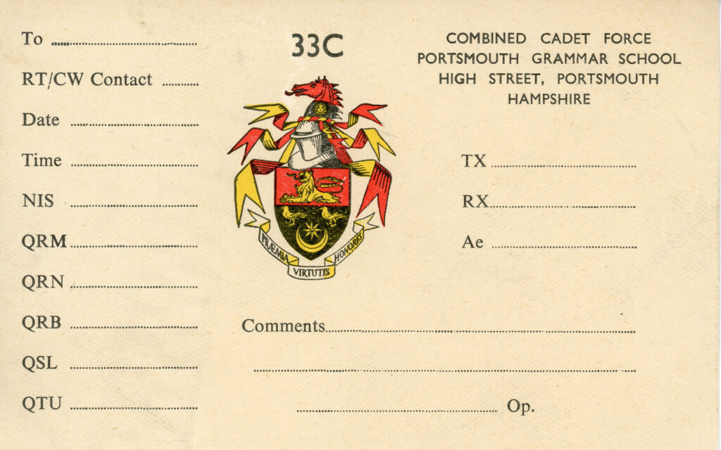 CCF QSL Card