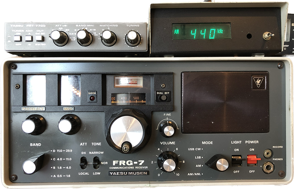 Yaesu FRG-7 with digital readout