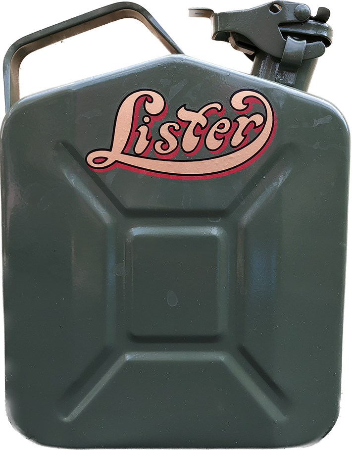 Lister petrol can