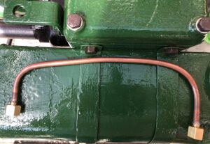 New copper fuel pipe