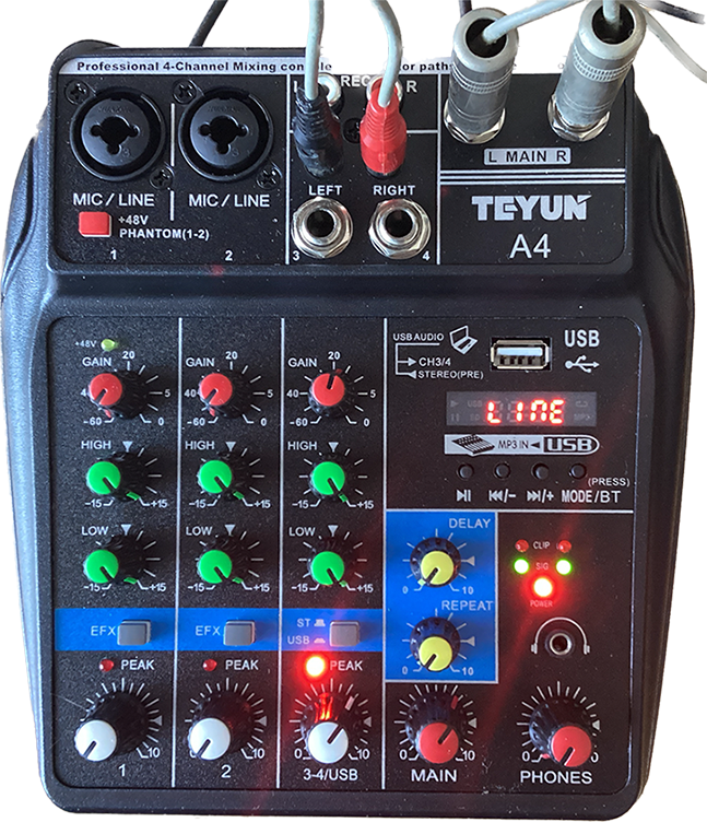 Teyun A4 audio mixer