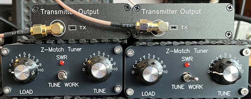 10 and 30 metre WSPR transmitters with ATUs