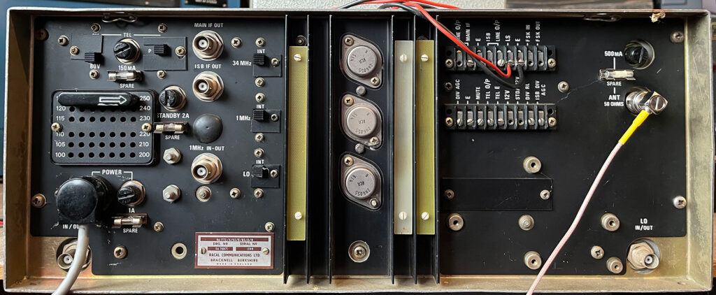 Racal RA-1772 comms receiver