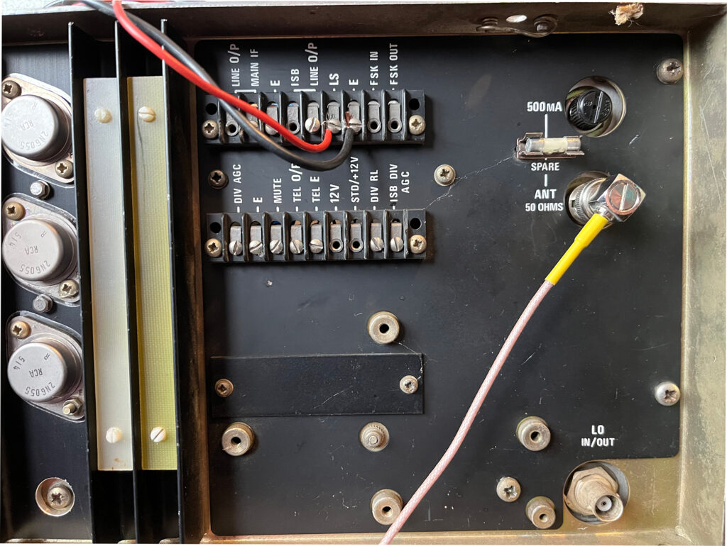 Racal RA-1772 comms receiver