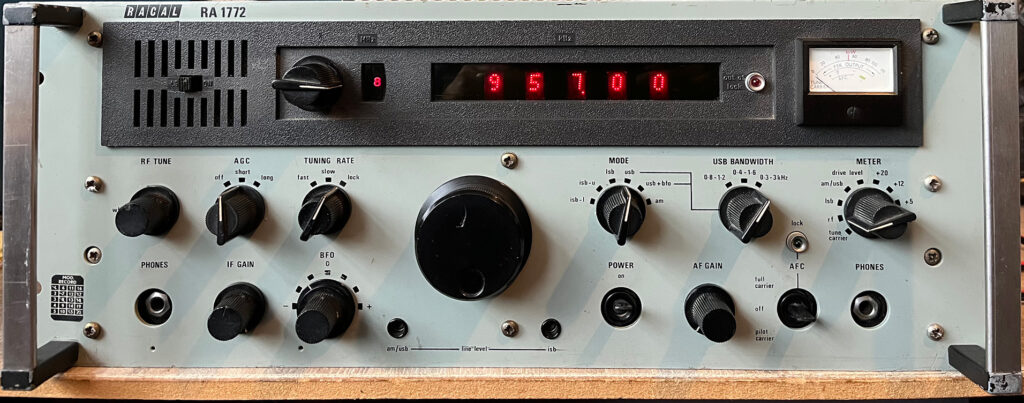 Racal RA-1772 comms receiver
