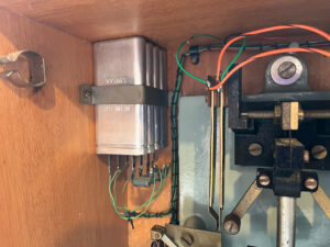 GPO Master Clock capacitors