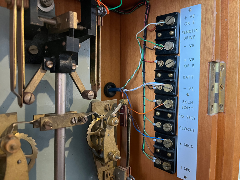 GPO Master Clock wiring
