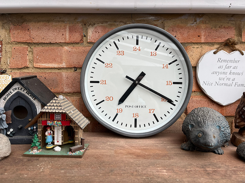 Post Office Slave Clock