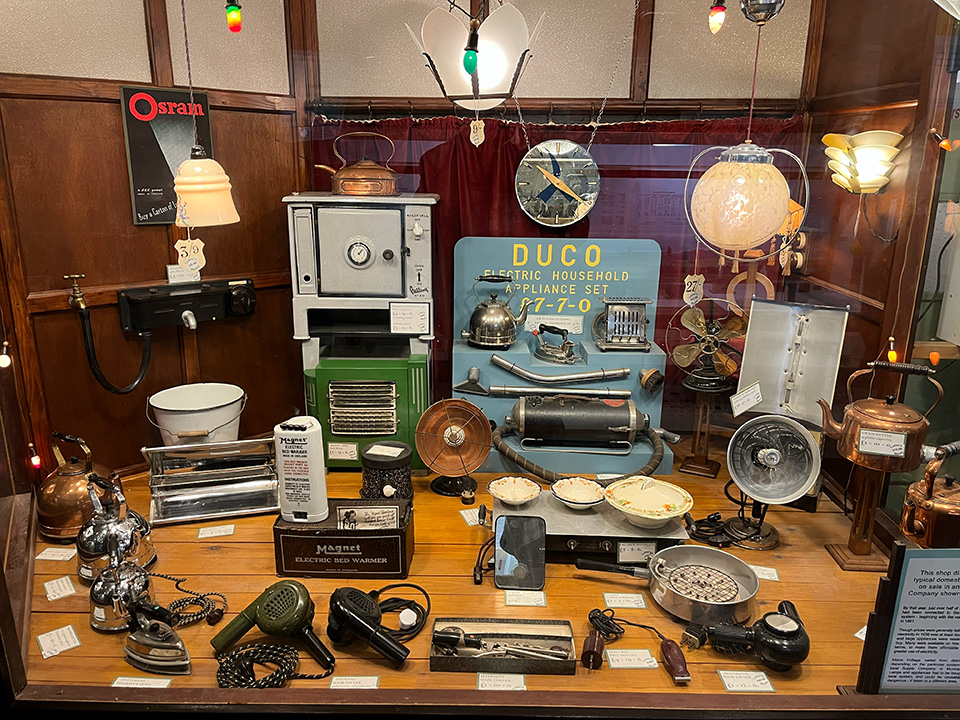 1950s electrical shop